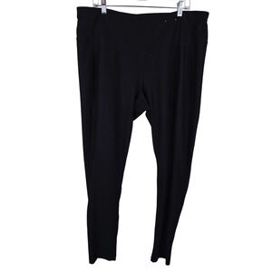 Xersion Black Quick-Dri Full Length Athletic Walking Women's Leggings 2X NWOT